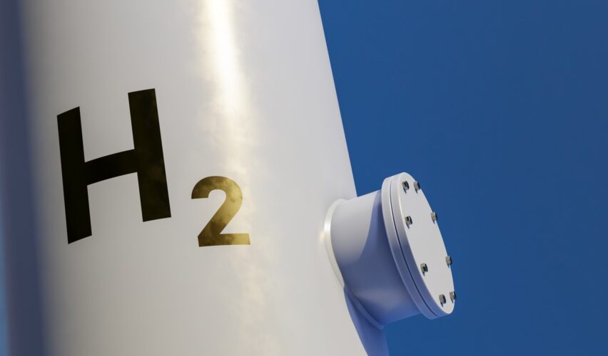 modern hydrogen tank for renewable energy