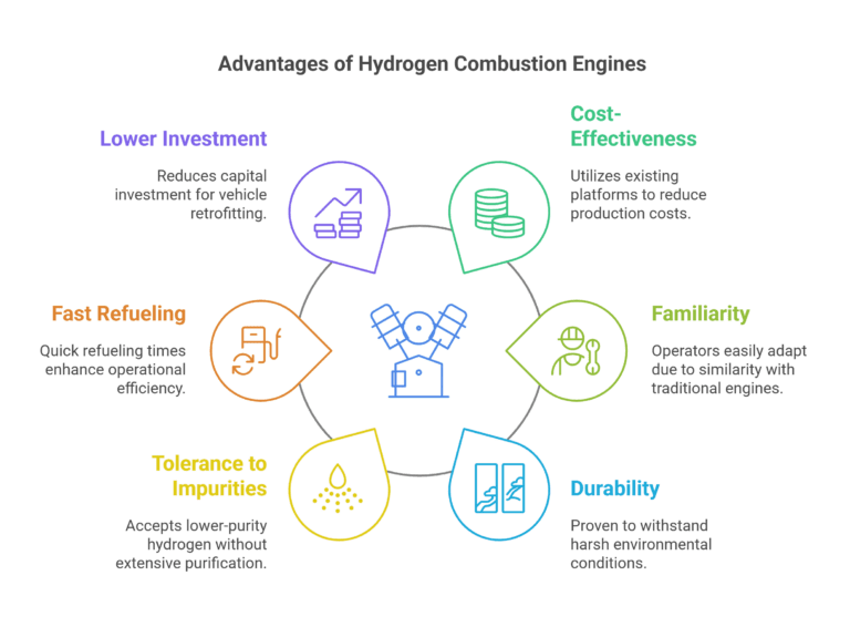 Hydrogen Combustion Engines vs. Hydrogen Fuel Cells 2 Pros of Hydrogen Combustion Engines visual selection 1